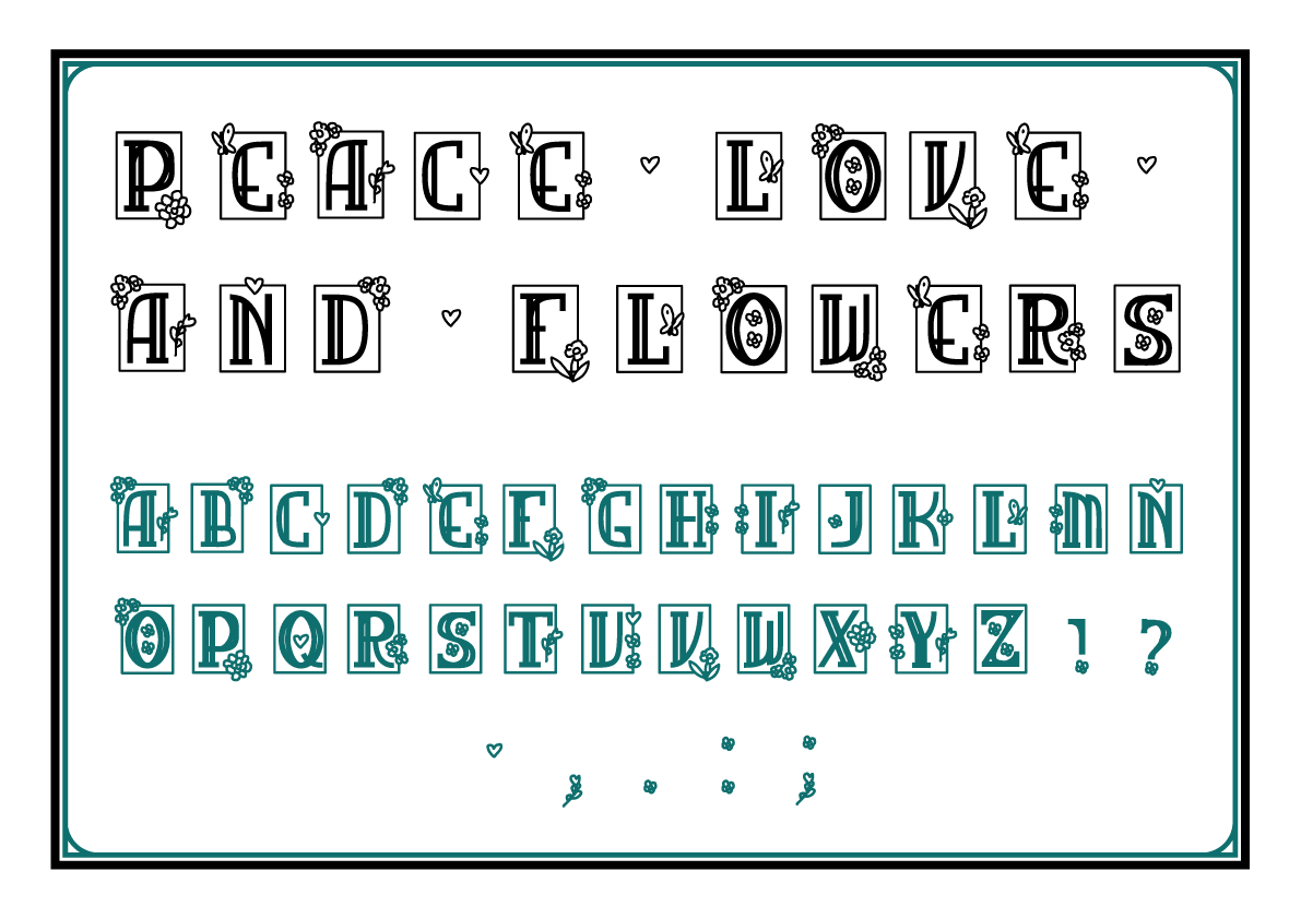 A fiew overfiew of the font FS_PLF